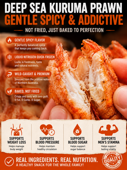 Wild-Caught Arctic Sea Shrimp – Ready-to-Eat Spicy Crispy Snack-9SLL