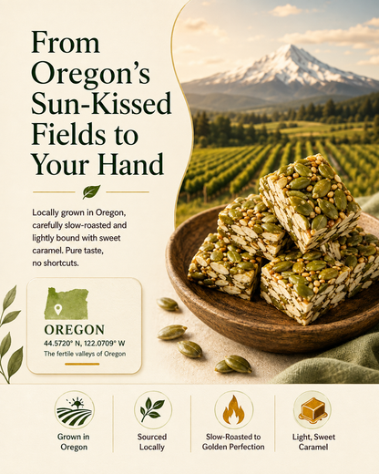 Pumpkin seed brittle – naturally supports kidney health and helps protect the bladder from within-LAN
