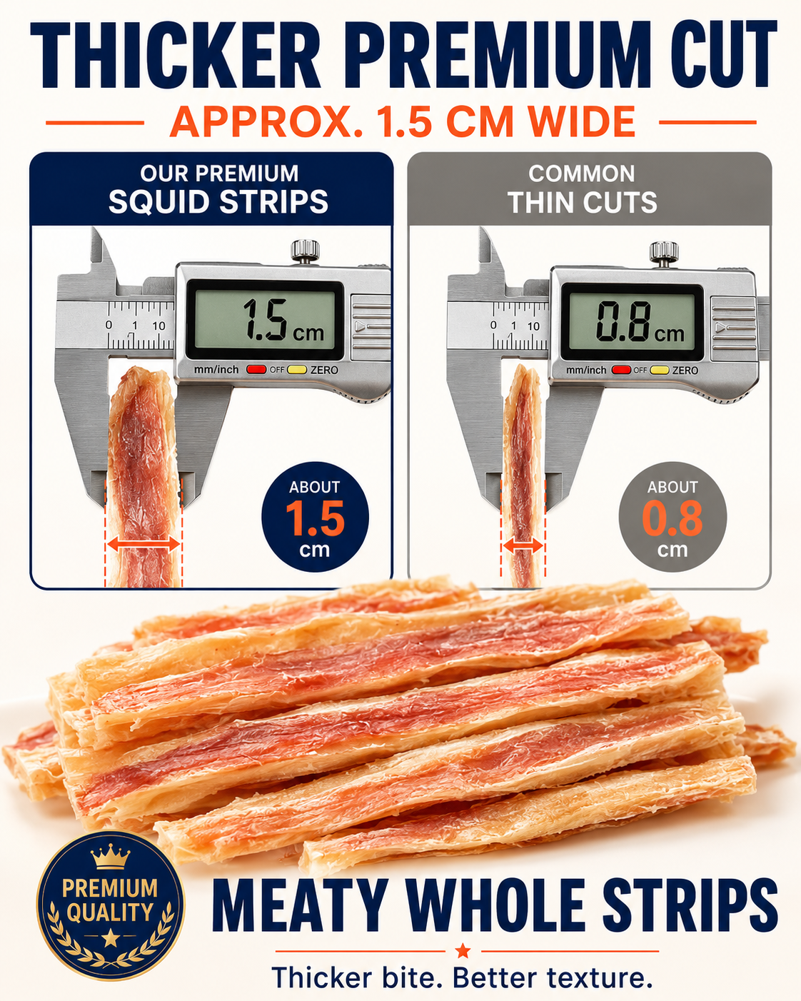 🔥 Deep-Sea Squid Strips‖ High-Protein Ready-to-Eat Seafood Snack for Smarter Daily Snacking-FD6U